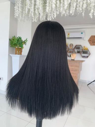 The Wig Gurus Mulan Straight Lace Wig HD lace HD film Lace Hand ventilated custom lace wigs 